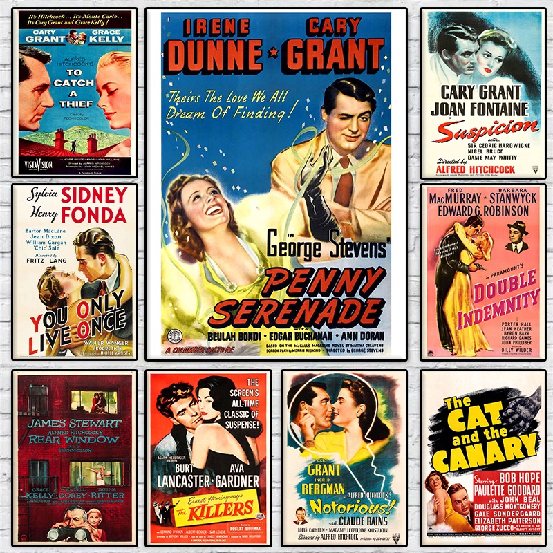 Vintage Collectible Posters - Винтажный американский классический постер из коллекции