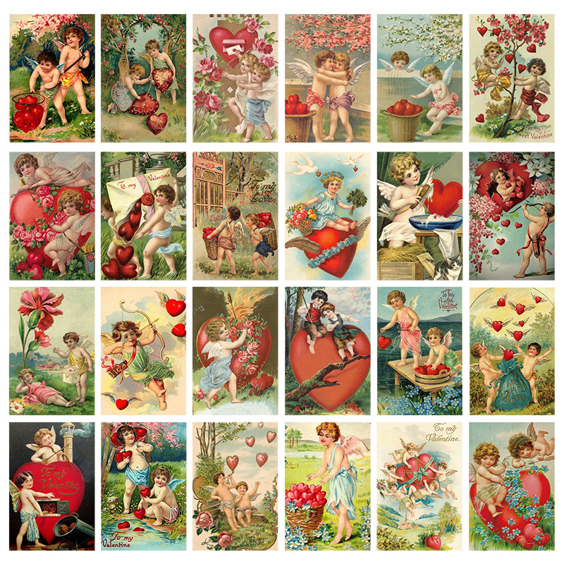 Collectible Vintage Greeting Cards - Винтажная Коллекция открыток на День святого