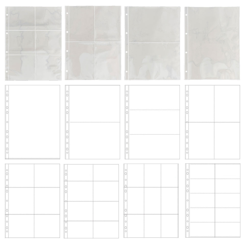 Polaroid Photo Album - Прозрачный фотоальбом формата А4, 10 шт.,