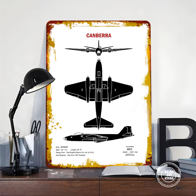 Металлическая табличка-постер  – обзор и цена Canberra Vintage & Collectible Centre Reviews