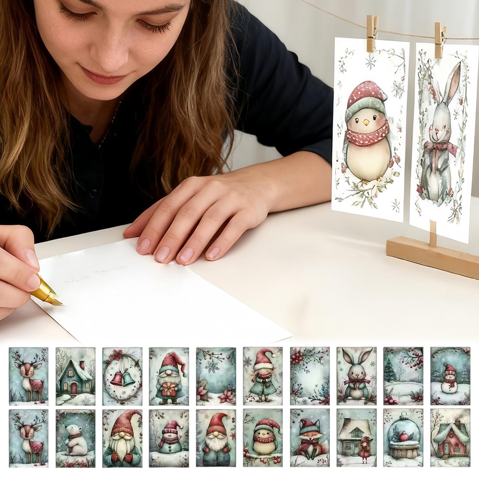 Рождественская открытка, 20 пр – обзор и цена Collectible Vintage Greeting Cards
