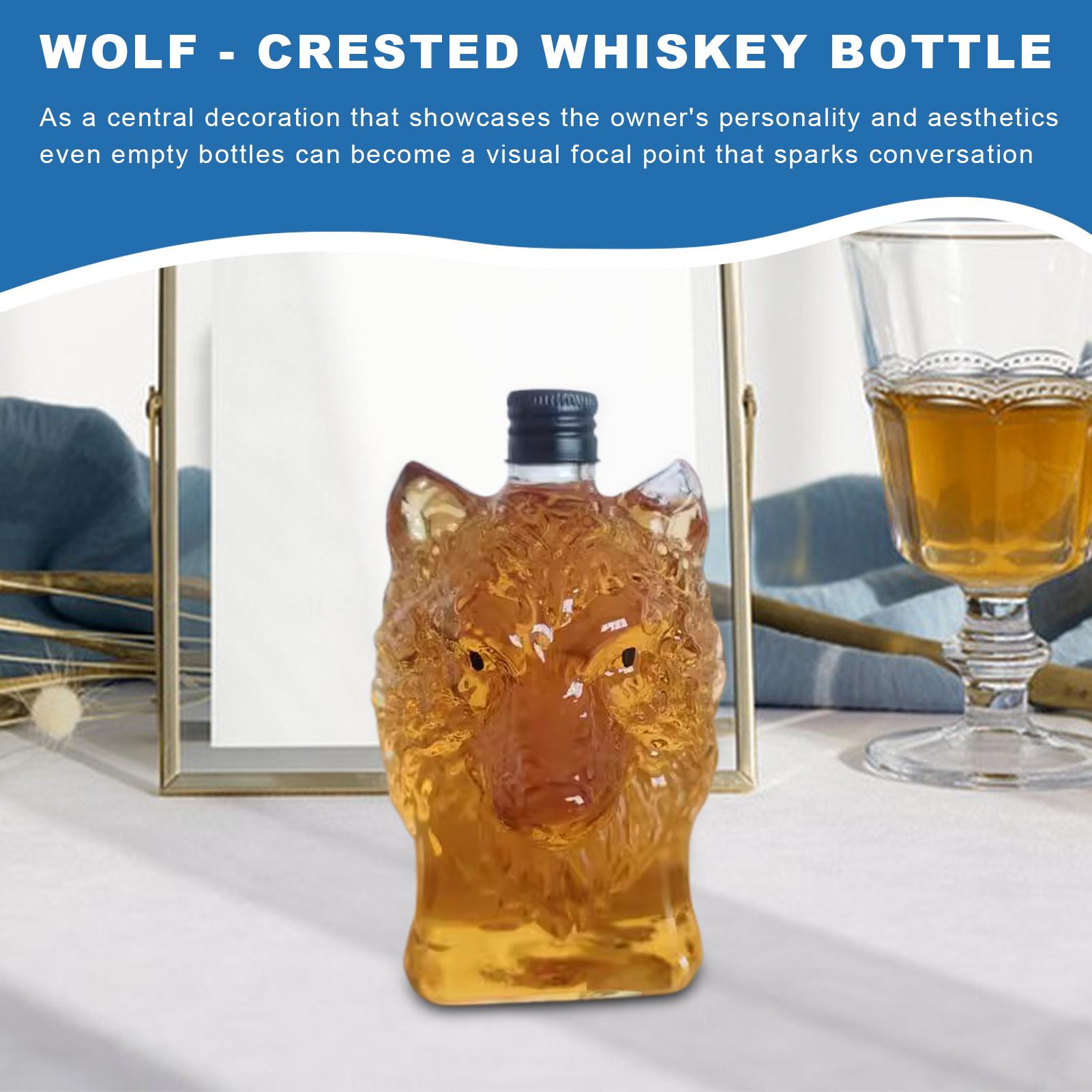 Бутылка для виски в форме волк – обзор и цена Vintage Collectible Bottles