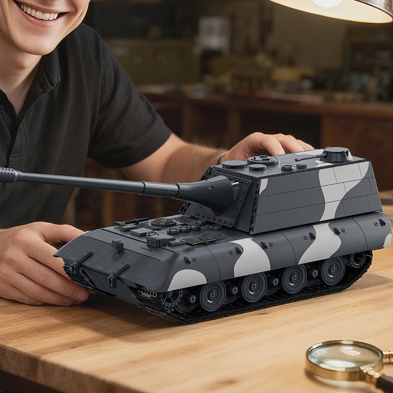 Конструктор MOC E-100 «Танк-ра – обзор и цена Vintage Toys Collection