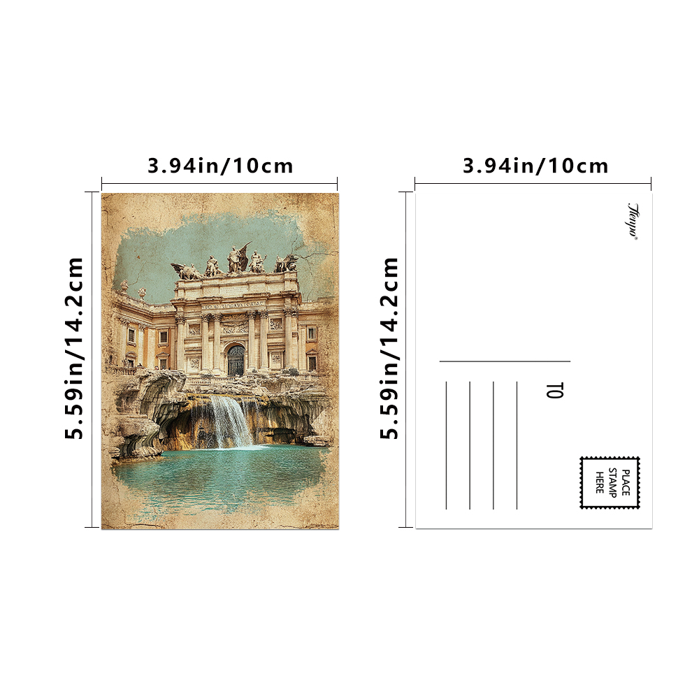 32 шт., винтажная европейская  – обзор и цена Collectible Vintage Greeting Cards